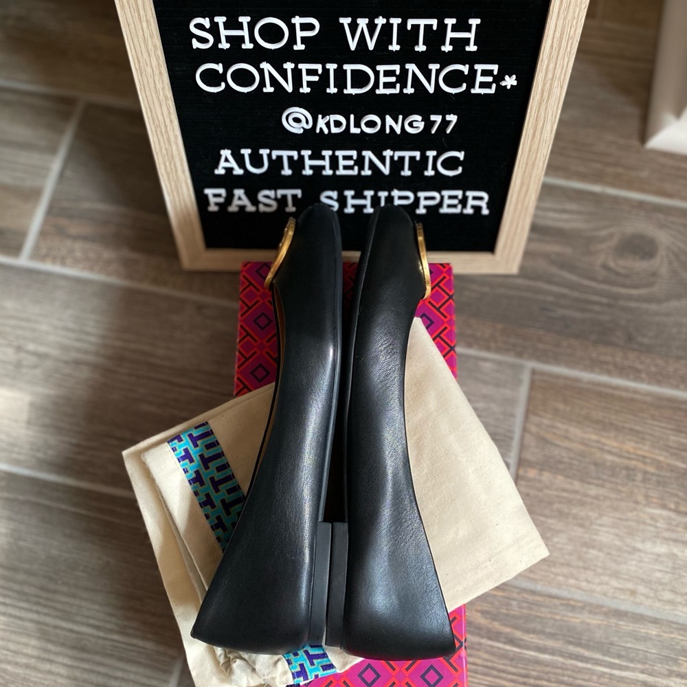Tory Burch Benton Ballet Flat Nappa Leather - Picture 7 of 12